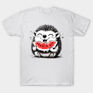 Blissful Hedgehog Delight T-Shirt